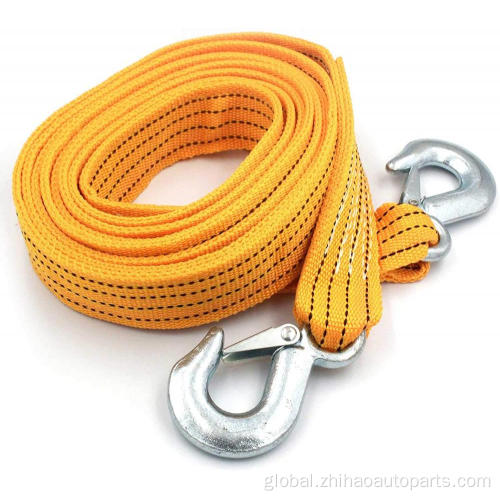 Emergency Tow Strap for Car Heavy Duty Tow Strap with Safety Hooks Supplier